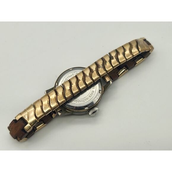 Vintage TERIAM 17 Jewels Incabloc Women's Wrist Mechanical Winder Watch - Picture 10 of 15